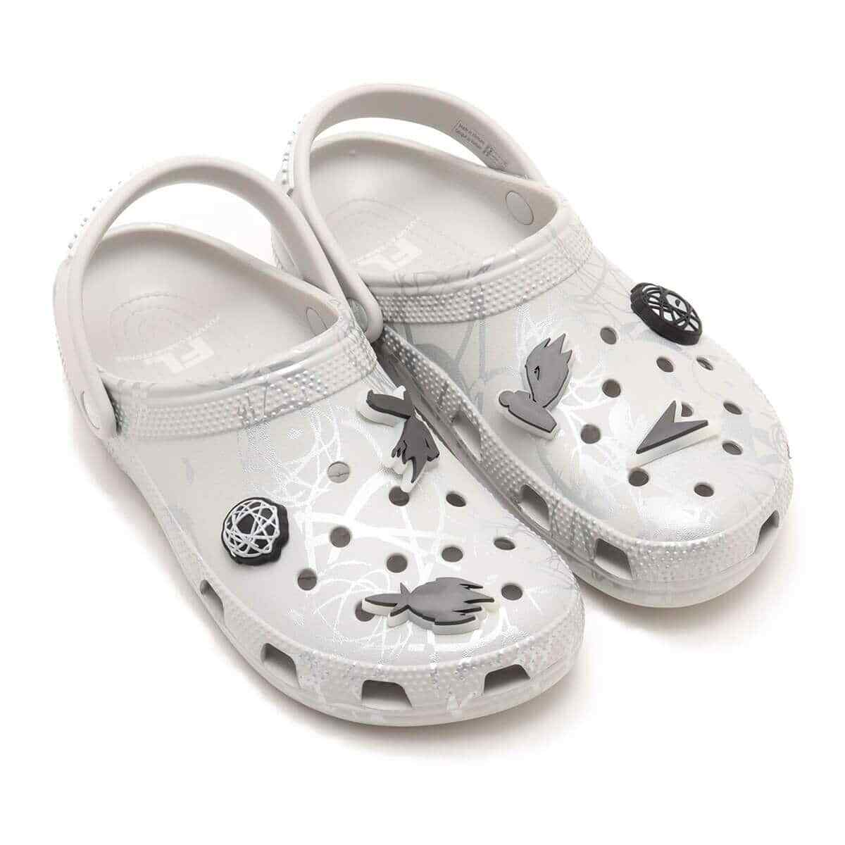 209622-101 Futura Crocs Classic RO Clog Pearl White (Men s) 11