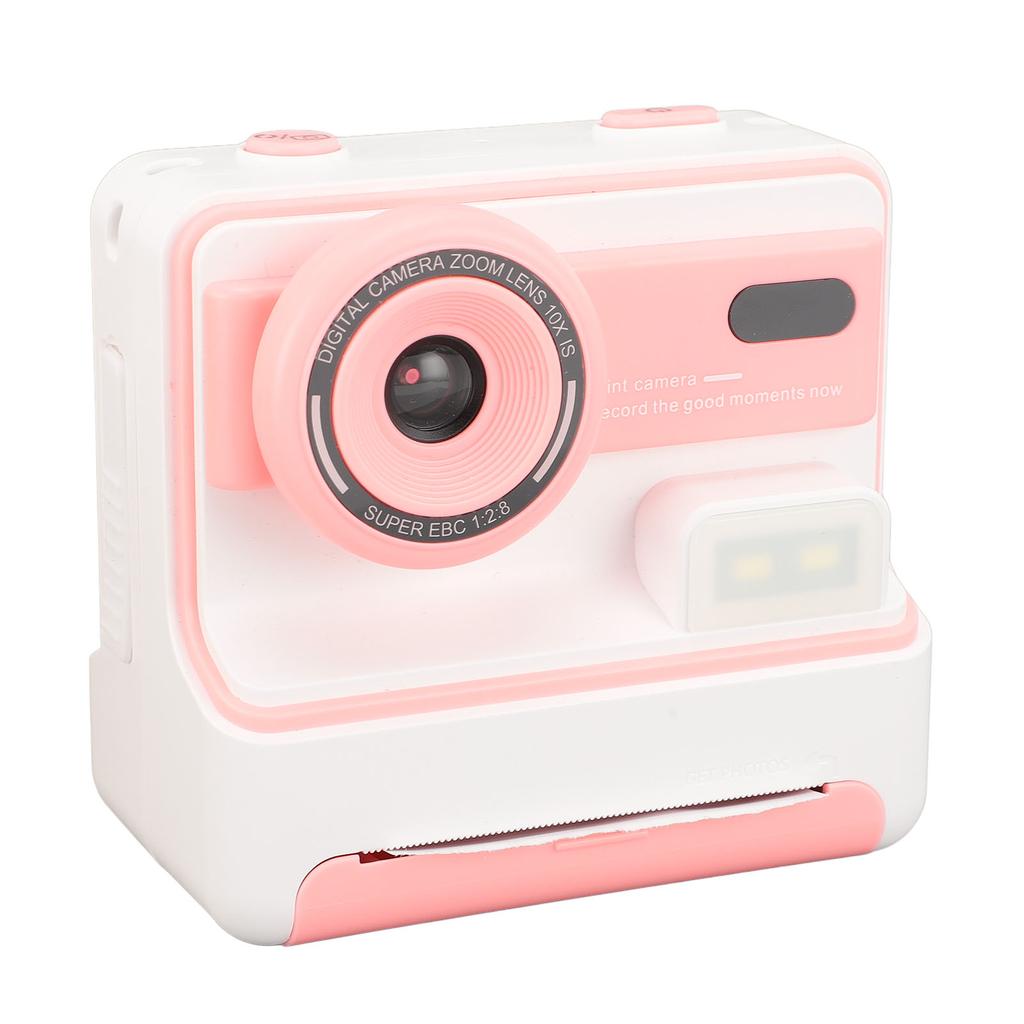Print Camera 1080P HD 48MP Dual Lens 2.4 Inch IPS Screen Photo Video Camera 16X Digital Zoom Flash