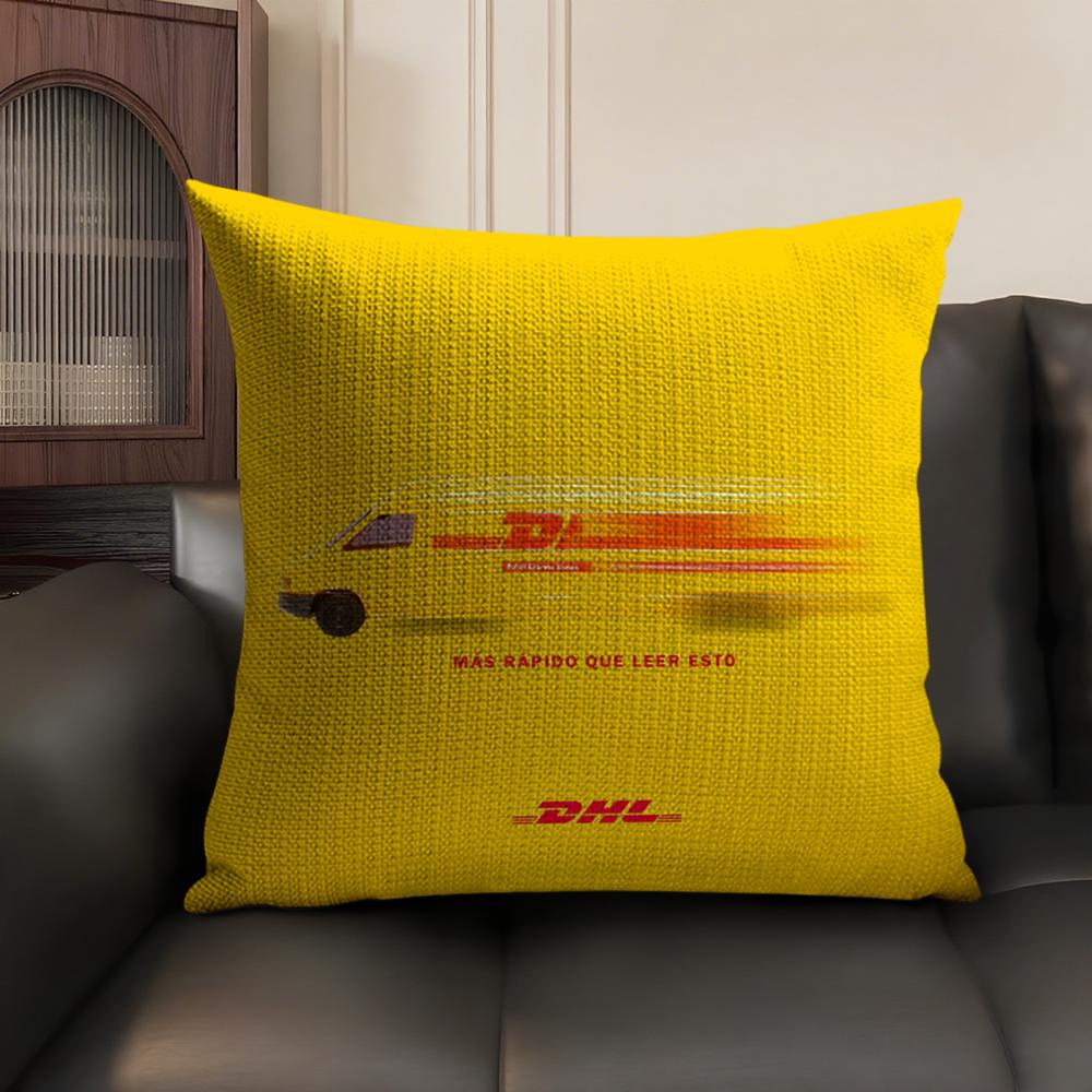 D-Dhl Hot E-Express Cushion Cover Summer Breathable Linen Organic Fabric Double-Sided Printing Sofa Pillow Case Home Decor