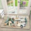 Non-slip Door Mat Durable RV Door Mat Indoor Outdoor Welcome Mat Suitable Per Decor Entran Living Room Balcony Beoom Dining Room