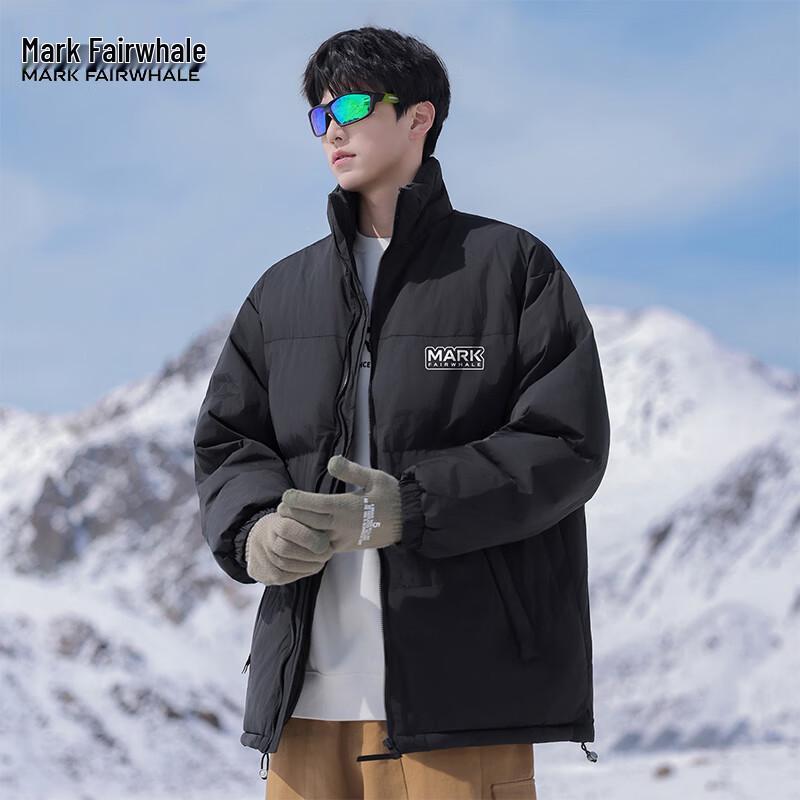 Mark Fairwhale Men's Stand Collar Padded Jacket