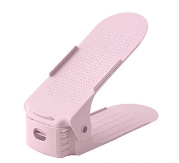 Стойка Dreampeach Многоцветная Выставочная Стойка для Обуви Органайзер Экономия Места Пластиковая Стойка для Хранения Обуви Органайзеры для Обуви светло-розовый 757₽