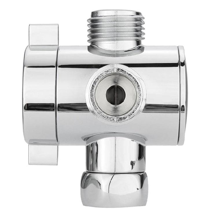 3 Way Shower for Head Diverter Adapter Connector Sprayer Arm Mount Bathroom Tool