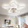 LED Ceiling Fan - NETTLIFE - 48W Ceiling Light - Silent - Remote Control - 3 Temperatures, 6 Speeds