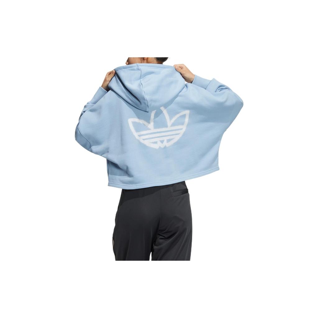 adidas Originals Adicolor Hoodie Women Hoodies Blue HS1925