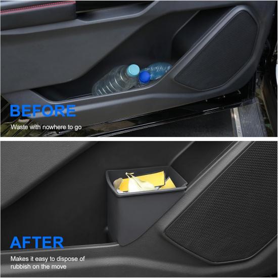 ELECFRESH 2 Compatible with Door Side Trash Can for Package -2025 2026 Ford Explorer,Trash can storage box suitable for Ford Explorer Accessories