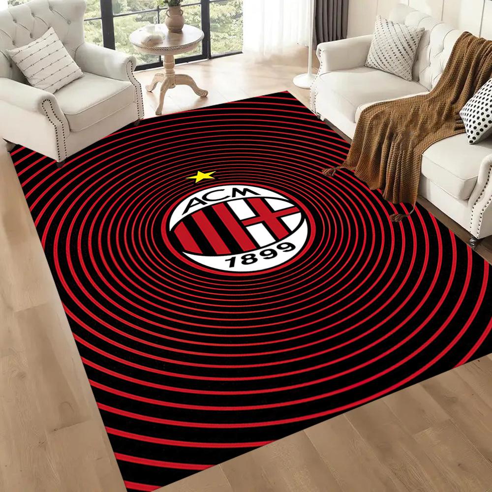 Ac Milan Carpet Design For Dormitory Bedrooms Decorate Room Foyer Antislip Carpet Office Home Decor Perfect Gift For Valentine'S Wedding Birthday