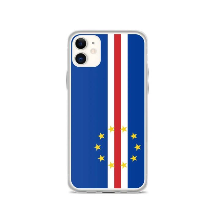 Coque Télephone Drapeau Cap-Vert - iPhone 11