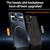 Luxury Colorful Magnetic Large Window Cell Phone Case For iPhone 13 14 15 16 17 Pro Max Air Lens Protect Wireless Charging Cover