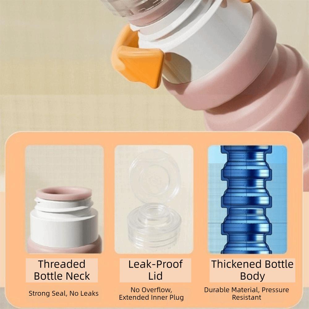 Leak-proof Travel Sub-bottling 2 in 1 Squeeze Bottle Double-Head Travel Bottle Shampoo Storage