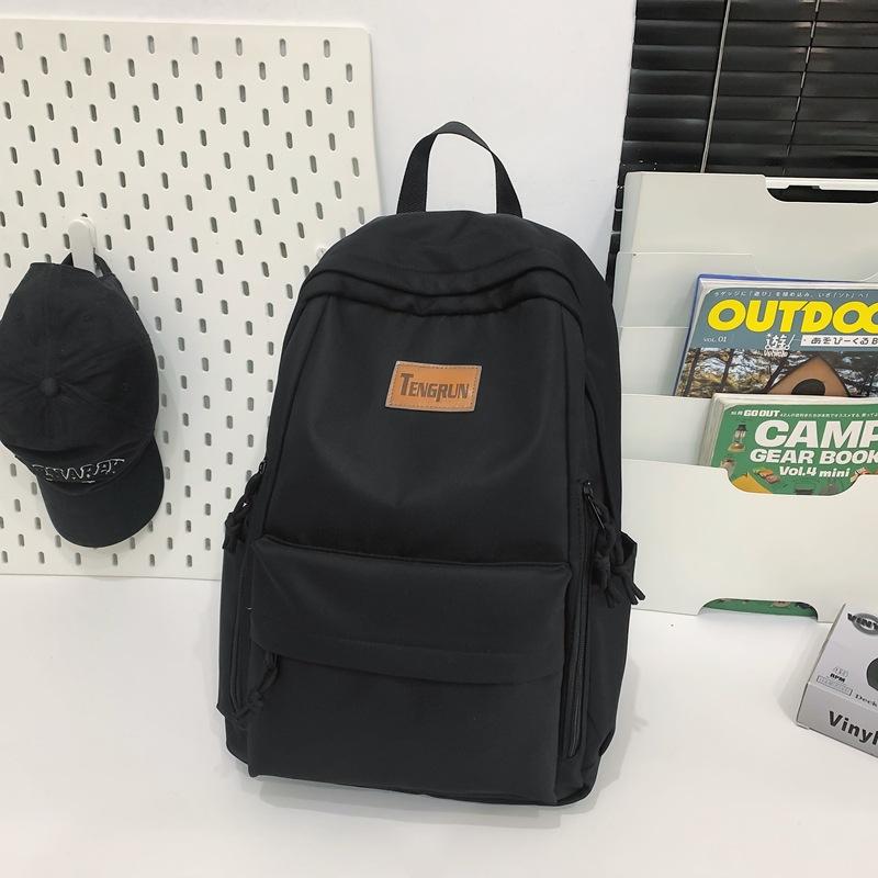 Backpack Large Capacity Junior High School and High School Student Schoolbag New Simple Leisure Travel Backpack