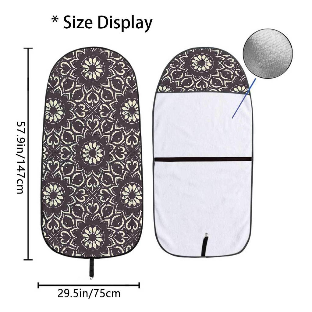 Universal Front Car Seat Towel Cover - All-Season Protector for Gym & Workout