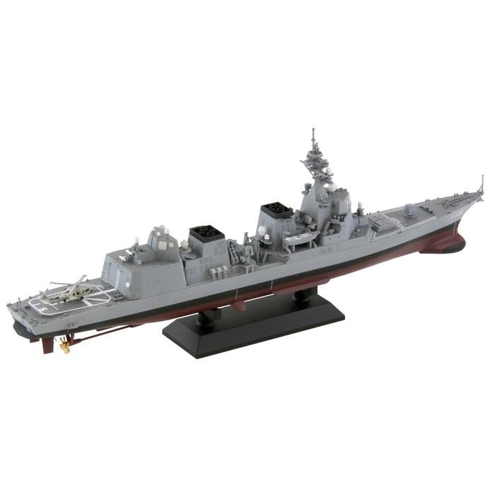Pit Road 1/700 Skywave Series Maritime Self-Defense Force Escort Ship DD-115 Akizuki Plastic Model J107 Molded Color 21.8cm