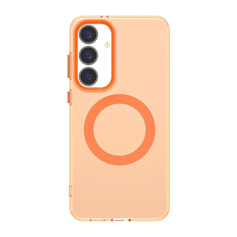 Magnetic For Samsung Galaxy S25 FE 5G Case Magsafe Wireless Charging Cover Samsung Galaxy S25 FE Matte PC Protective Phone Cases