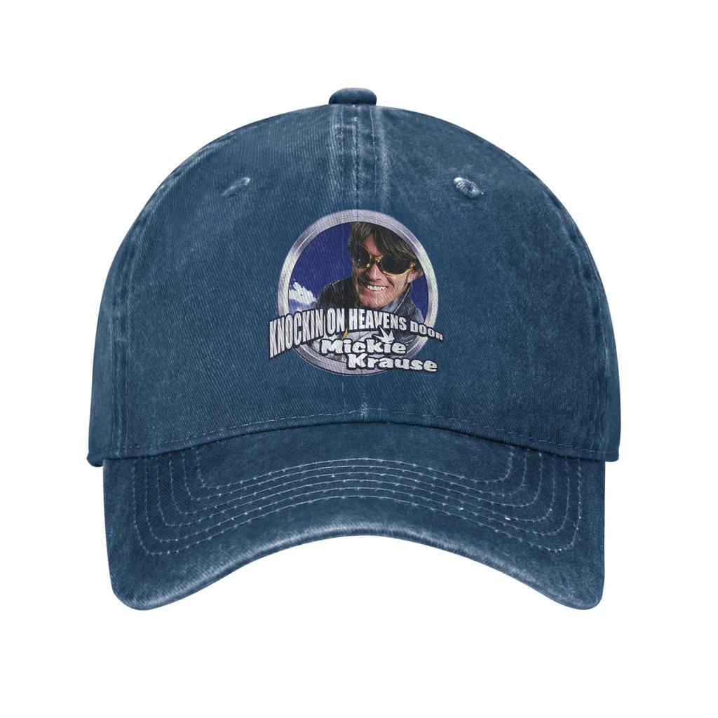 Mickie Krause Singer Unisex Women Baseball Cap Germany Distressed Cotton Hats Retro Outdoor Activities Unstructured Soft Headwear