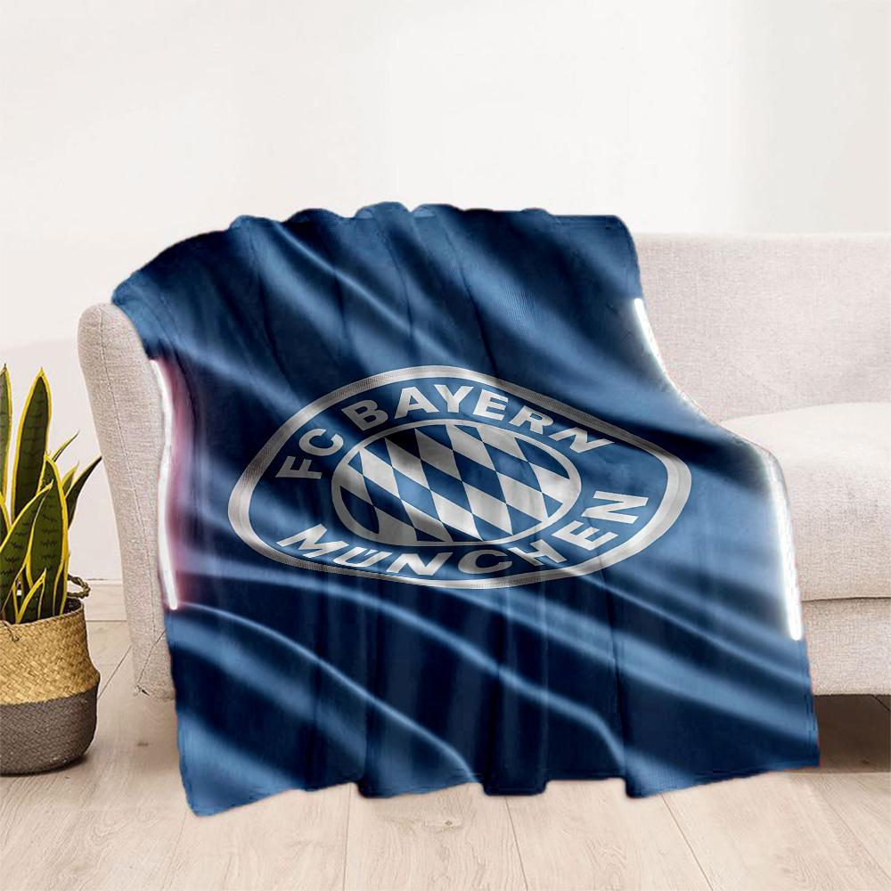 Bayern Munich Blanket Soft Warm Cozy Suitable for Couch Sofa Bedding Four Seasons Universal Modern Gifts For Family Or Friends