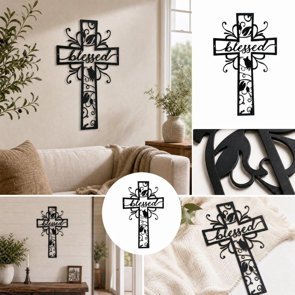 Line Wall Decor - Wall Hanging for Living Room Bedroom (6-Piece Set)