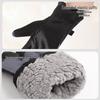 Water-Repellent Fleece-Lined Winter Sports Gloves: Windproof & Warm for Skiing & Cycling