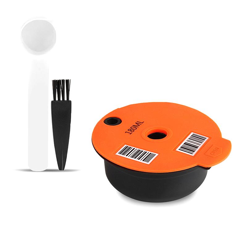 

Многоразовые капсулы-поды для кофемашины Tassimo, 60 мл / 180 мл, многоразовый фильтр-под 180ml оранжевый