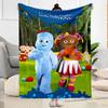 In The Night Garden Characters Flannel Blanket-Soft and Suitable for Sofas,Beds,Offices,Travel,All Seasons,Great Gift for Holidays and Birthdays.