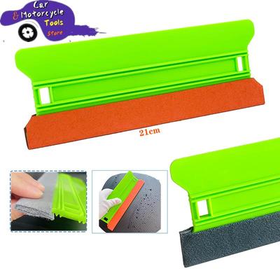 Car Accessories Carbon Fiber Film Bubble Remover Auto Sticker Felt Vinyl Wrap Tint Tools No Scratch Scraper Cleaning