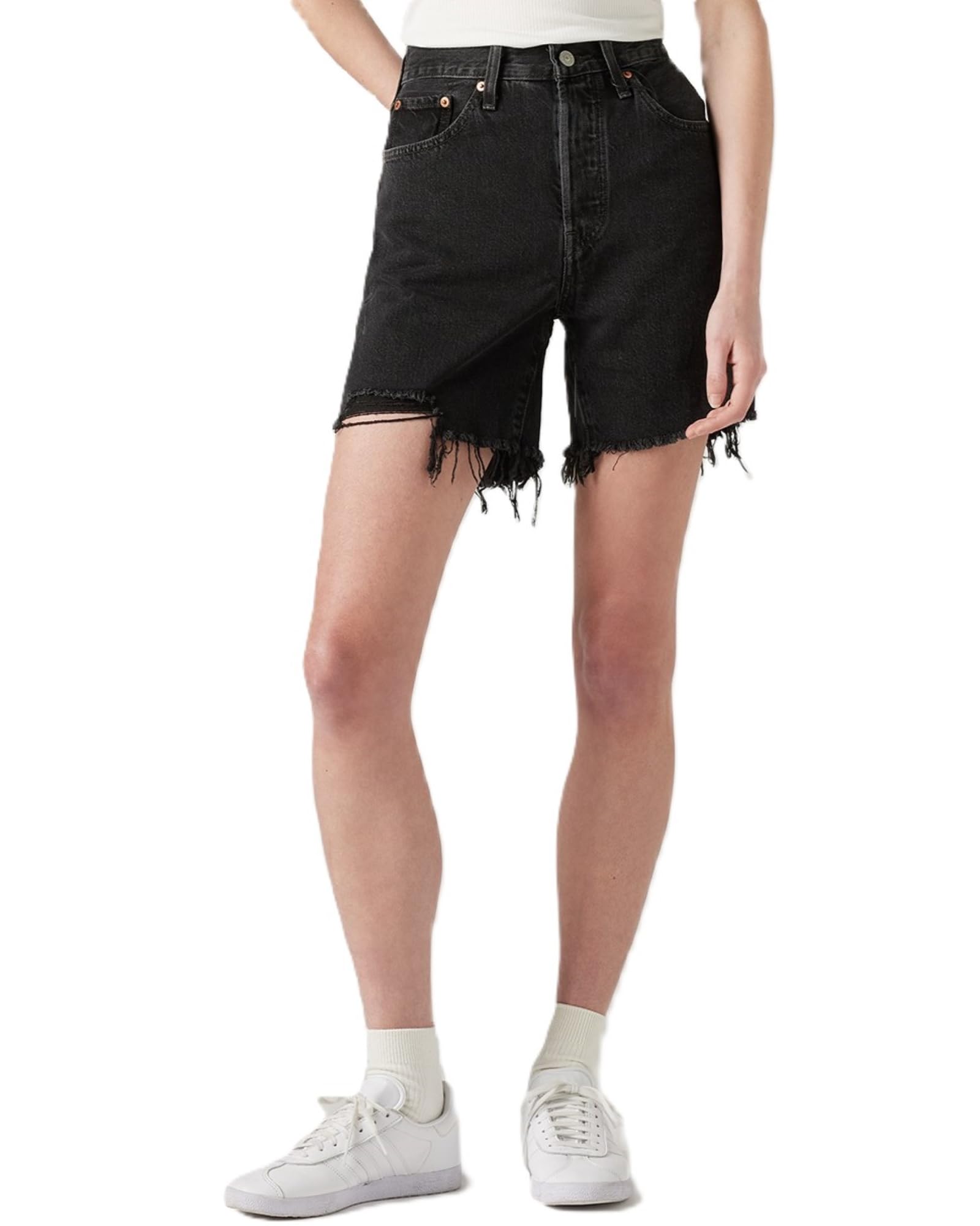 Levi s 501(R) Original Fit Denim Cut-Off Shorts Women s 85833-0016 US W23