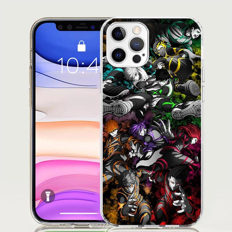Blue Lock Football Anime Phone Case for Apple iPhone 17 Air 16 15 Plus 14 + 13 Mini 12 11 Pro Max 7 8 SE 16Max Soft Shell Cover