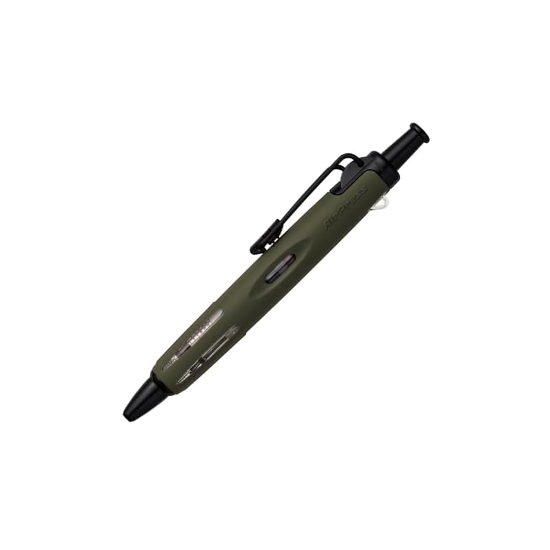 Tombow AirPress 0.7mm Pressurized Oil-Based Ballpoint Pen, Khaki, 1 Pen, BC-APN62