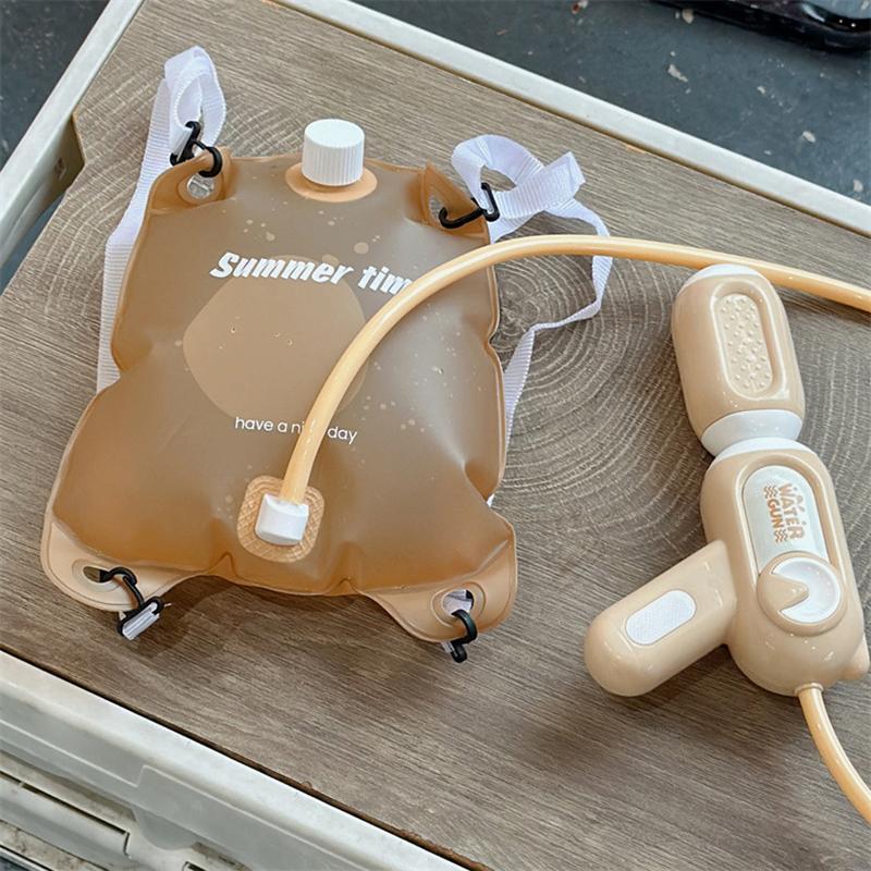 New Backpack Water Gun Kids Toy Water Blaster Laarge Capacity Soakers Summer Outdoor Beach Shooting Party Games Children Gift