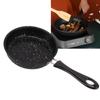 Frying Pan Stainless Steel Ergonomic Handle Fast Even Conduction Antistick Cooking Skillet for Bacon Steak Onion