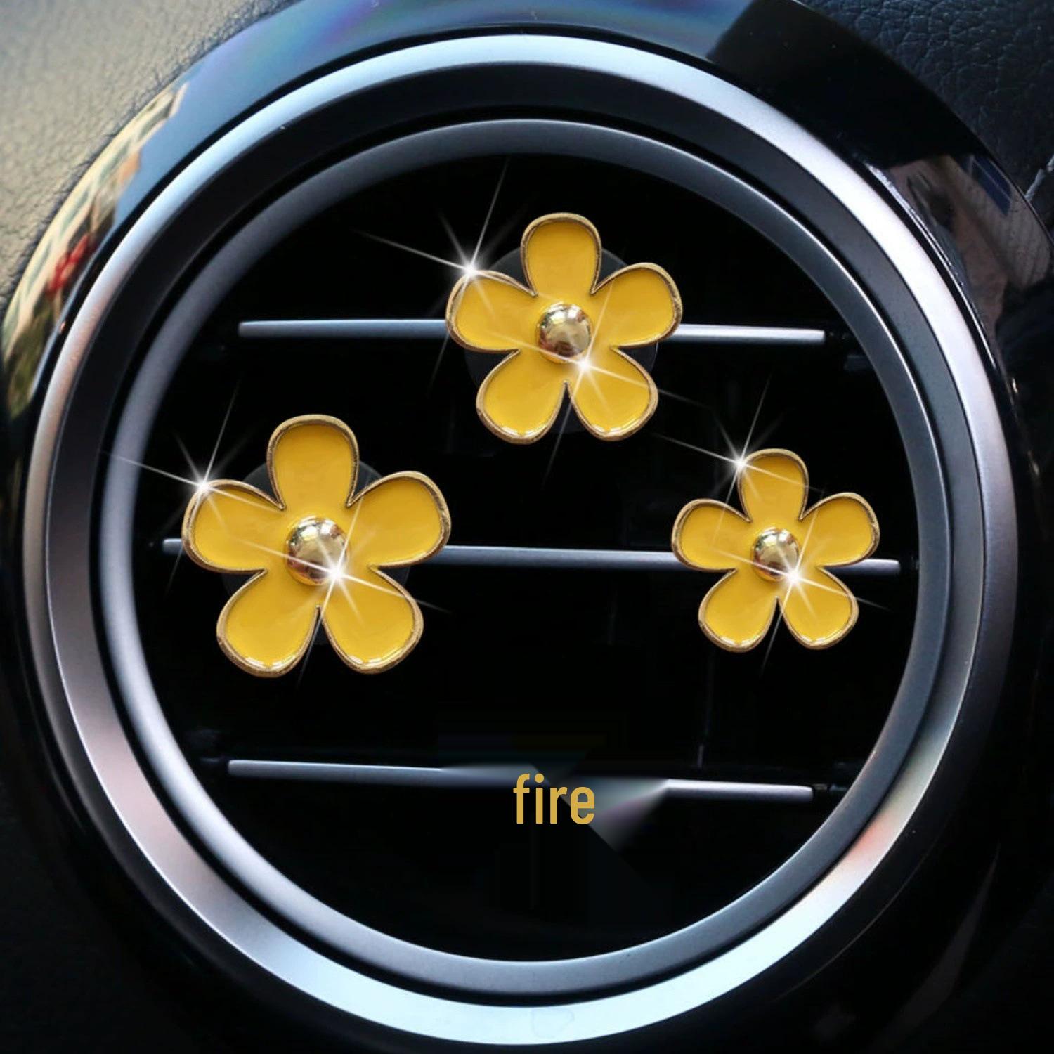 Little Daisy Flower Car Vent Perfume Clip