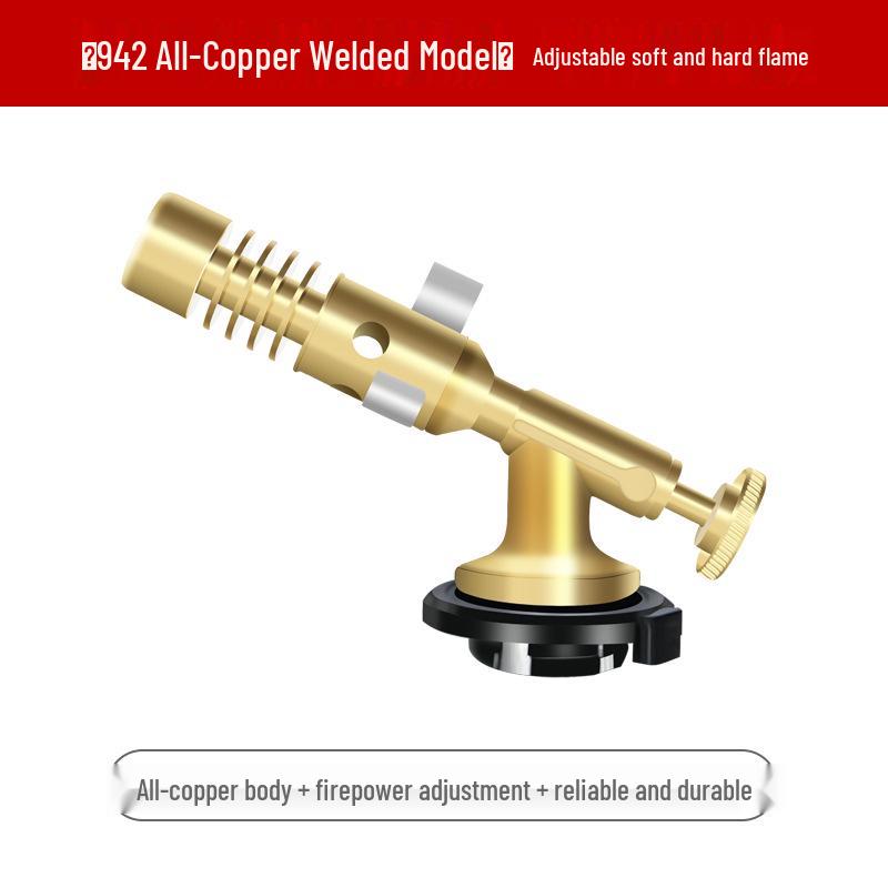 Portable High-Temperature Handheld Blowtorch: Multifunctional Gas Flame Torch for Baking and Welding
