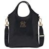 New MLB Monogram Tote Bag, Shopping Bag, Handbag Women's Ecru/Black/Brown 7ACRMDN5N