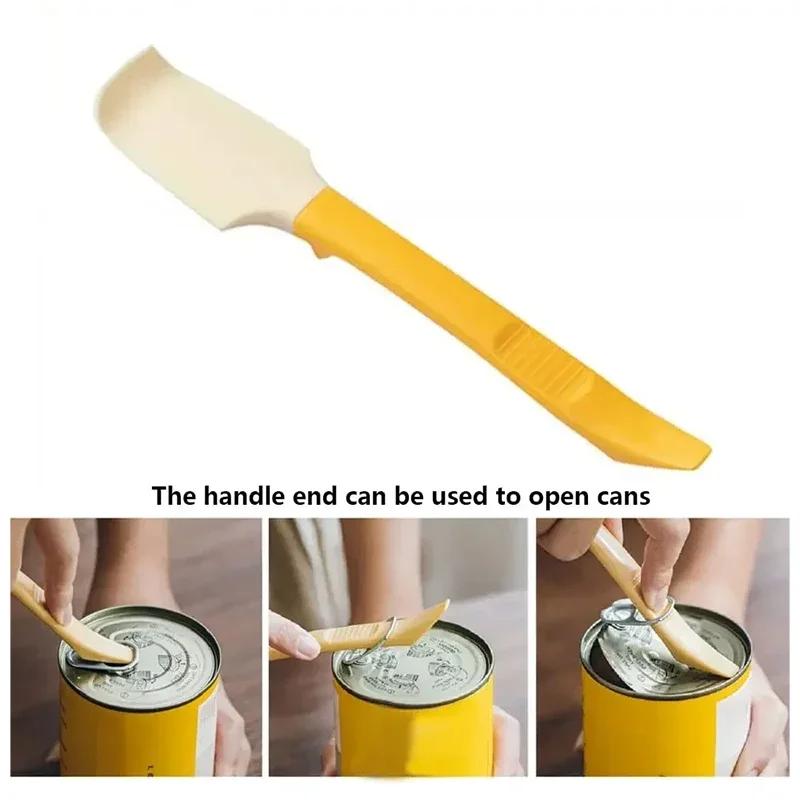 Espátula de Silicona para Mantequilla Untador de Mermelada para Desayuno Untar Pan Utensilios de Cocina Sin BPA Resistente al Calor Antiadherente Espátula para Hornear