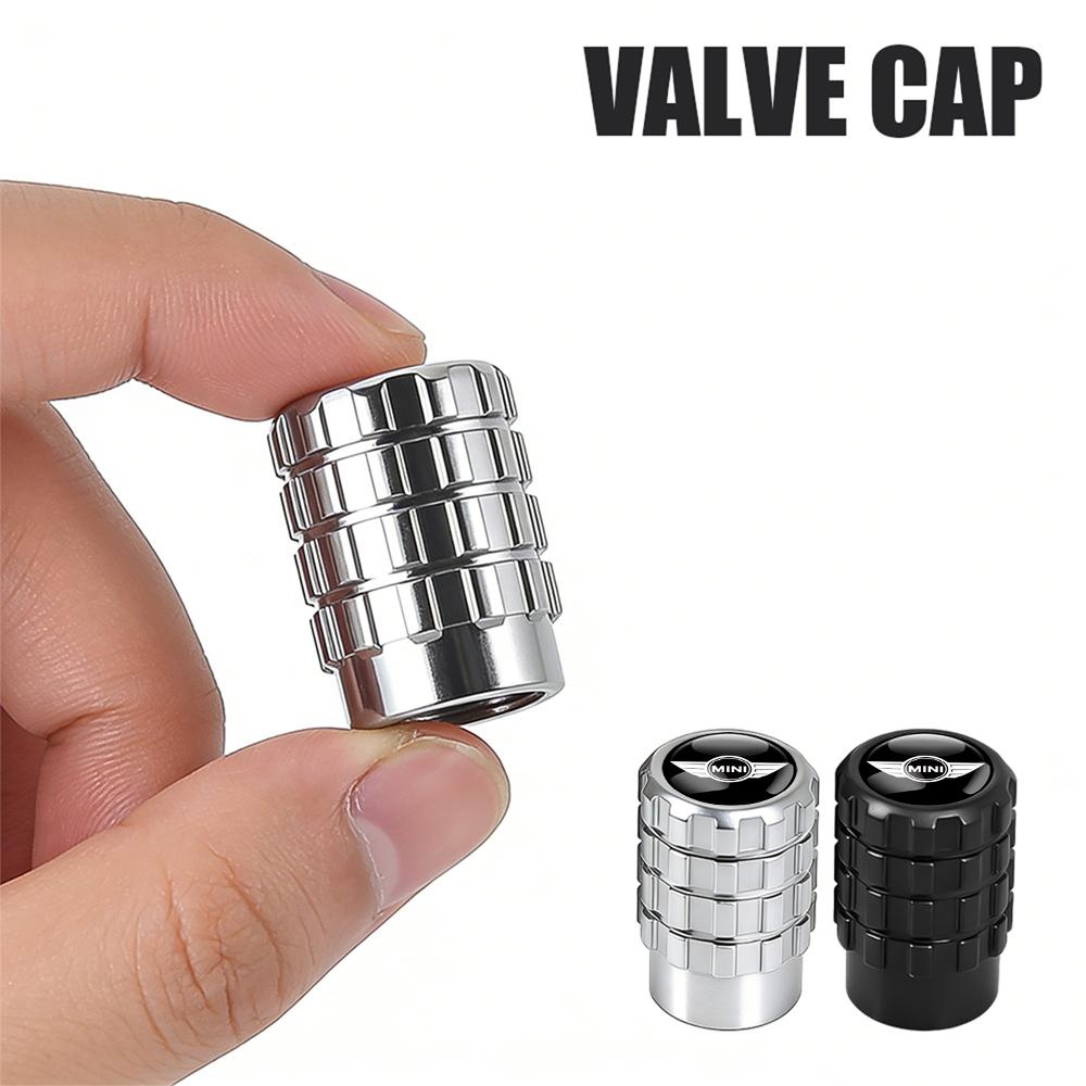 4Pcs For MINI Cooper S JCW WORKS R55 R56 F55 F56 R57 R58 R59 Car Styling Wheel Tyre Valve Caps Stem Cover Decor Auto Accessories czujm33