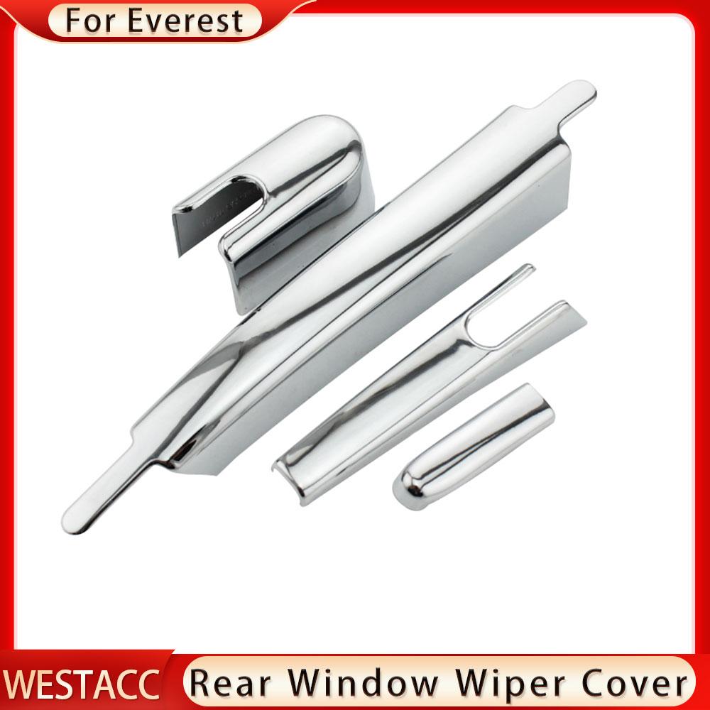 Auto Heckscheibe Fenster Wischerblatt Abdeckung Trim Aufkleber für Ford Everest 2016 2017 2018 2022 2023