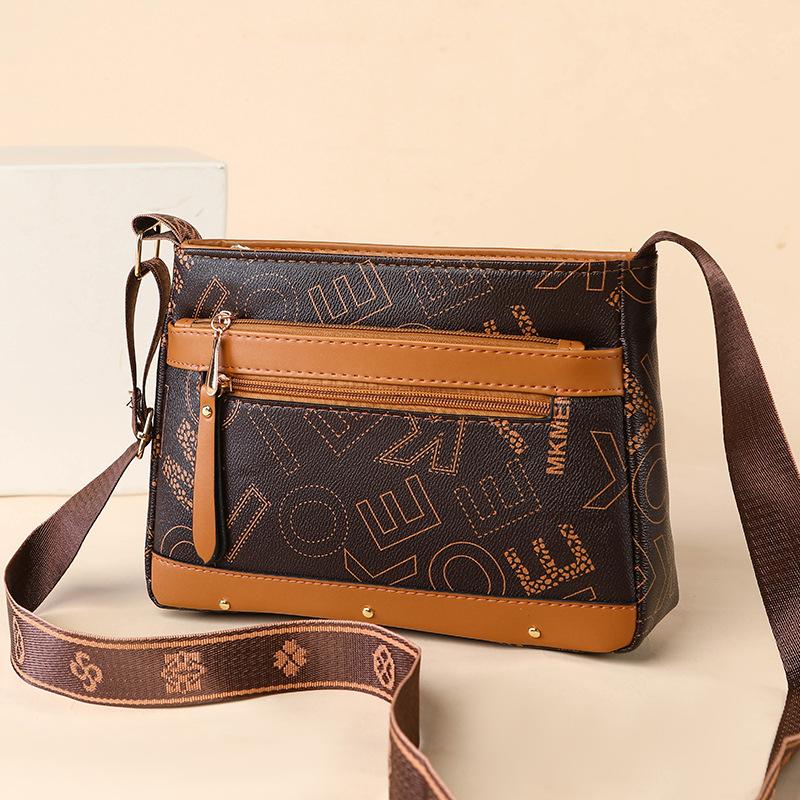 This Is A Versatile Autumn and Winter Women's Bag with A Large Capacity, Printed Loose Change and A Mobile Phone Bag for Women