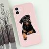 Cute Cat Dog Couple Phone Case For iPhone 16 15 14 13 12 11 Pro Max Mini X XS XR SE 7 8 Plus Cute Shockproof Soft Cover Fundas