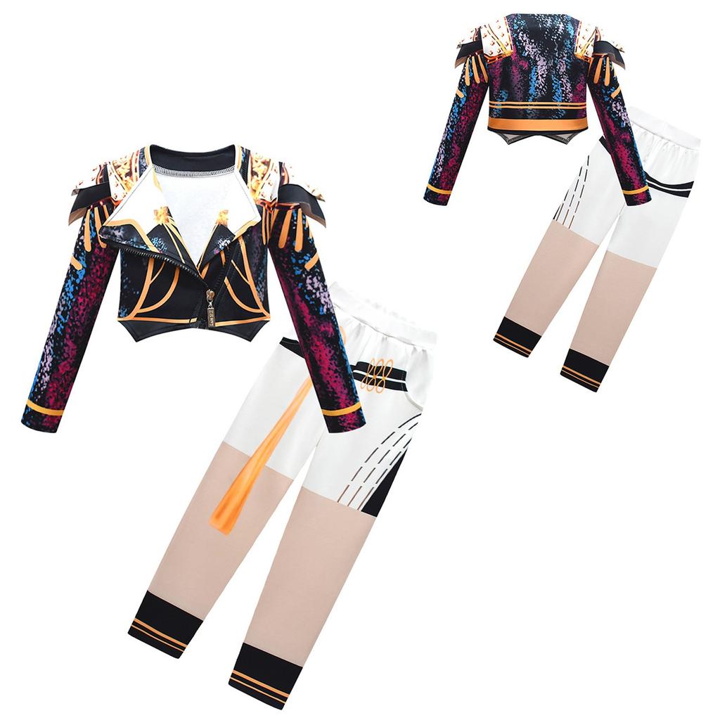 Barneklær Mote Fritid Kort Ermet Plissert Skjørt