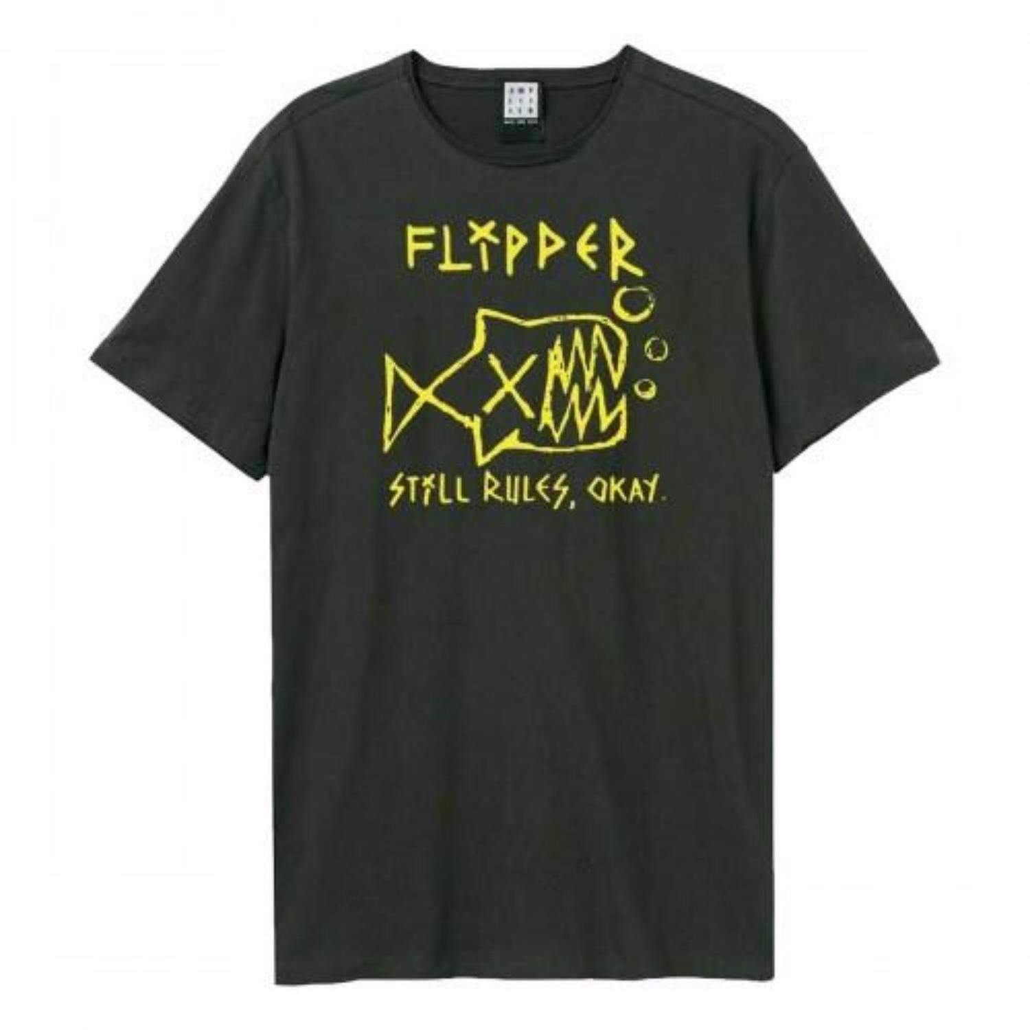 

Amplified Unisex Adult Still Rules Flipper T-Shirt S чёрный