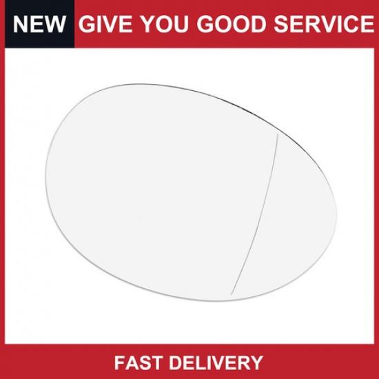 Pack of 1 for BMW for Mini Cooper 2014- Car Rearview Mirror Glass Right Side