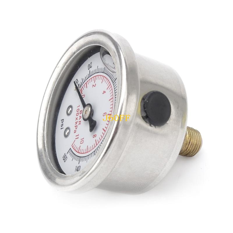 J60F Automotive Pressure Engine Monitoring Gauge 0 To 160psi 1/8 NPT Port