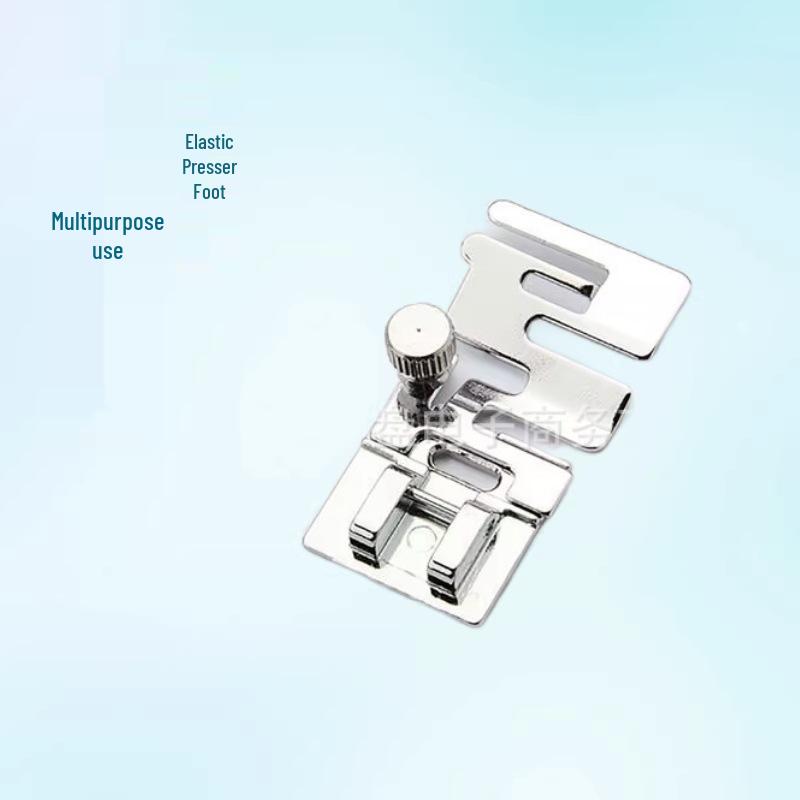 Universal Elastic Band Presser Foot for Multifunction Sewing Machines