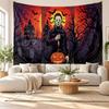 Halloween Michael Myers Wall Tapestry Home Decor Hanging Cloth Art Background Tapestry for Bedroom