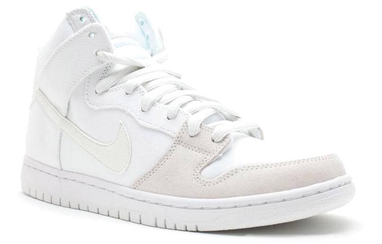 Nike Sb Dunk High Pro Metallic Summit White 305050-110