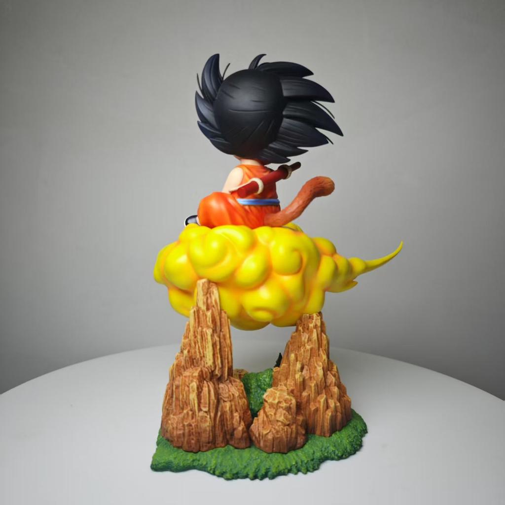 21cm/8.27inch Dragon Ball Kintoun Goku Figure Kid Goku Pvc Action Figures Collection Model Toys Gifts