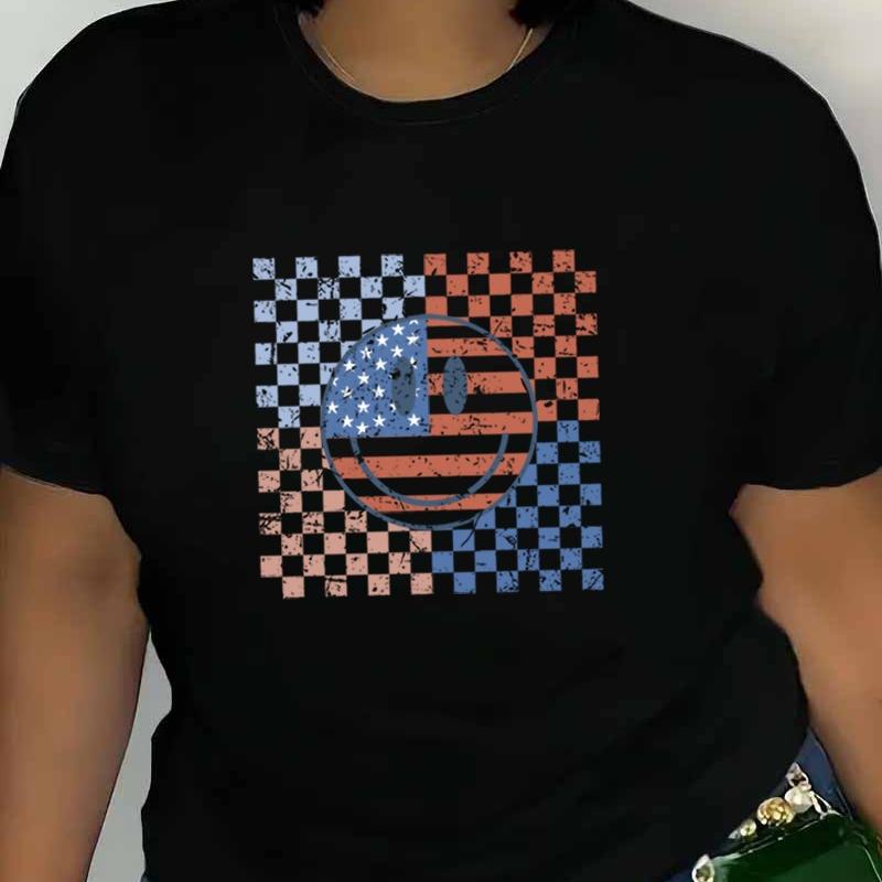 

Plain Crew Neck Women s T-Shirt, Regular Fit & Durable, Office Casual & Coffee Runs XXL чёрный