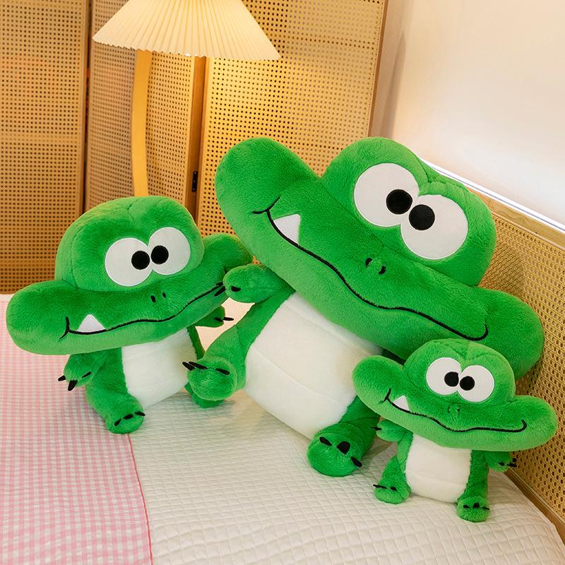 3550Cm Crocodile King Cartoon Doll Pillow Plush Toys Stuffed Animals Crocodile Plush Doll Sleep Pillow For Boys Birthday Gift