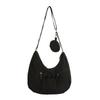Personality trend casual fashion texture large capacity bag 2025 summer new women's personality shoulder messenger bag