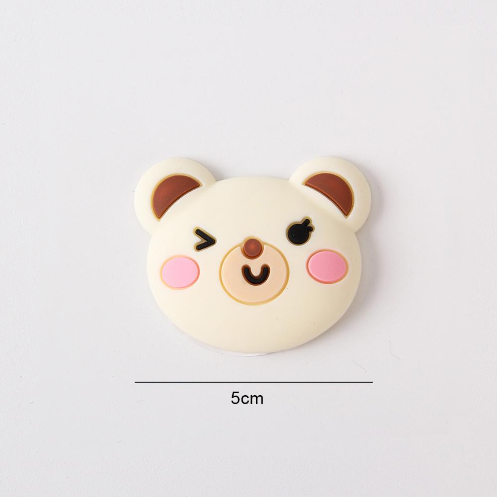 Silicone World Door Stoppers Wall Protection Safety Shock Absorber Door Handle Bumpers Wall Protectors Anti-collision Sticker